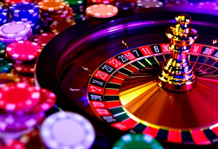 Multi-camera live dealer studio showing real-time roulette broadcast